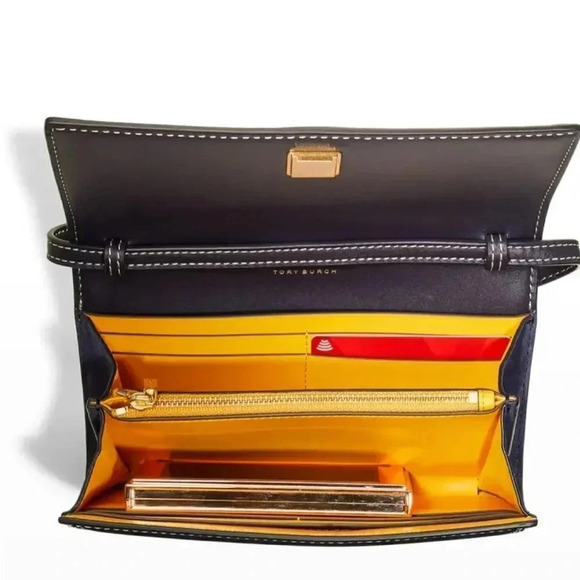 T Monogram Jacquard Chain Wallet - Picture 2 of 4